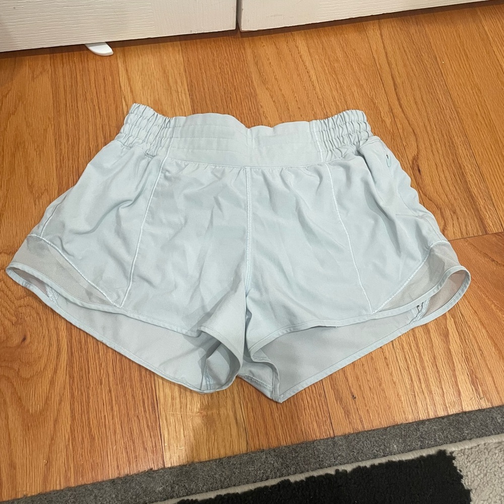 Light Blue Lululemon Shorts